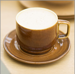 カップ＆ソーサー・ブラウン